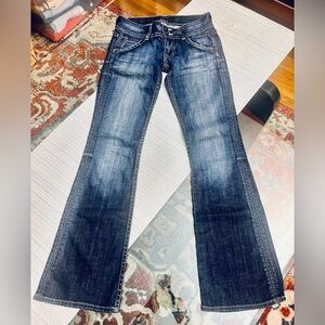 Hudson Jeans Women's Boot Cut in Dark Blue, size 24/29 , low rise